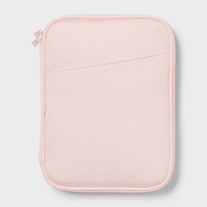 Blush Pink Zip Tablet Pouch – Laptop Case 13″